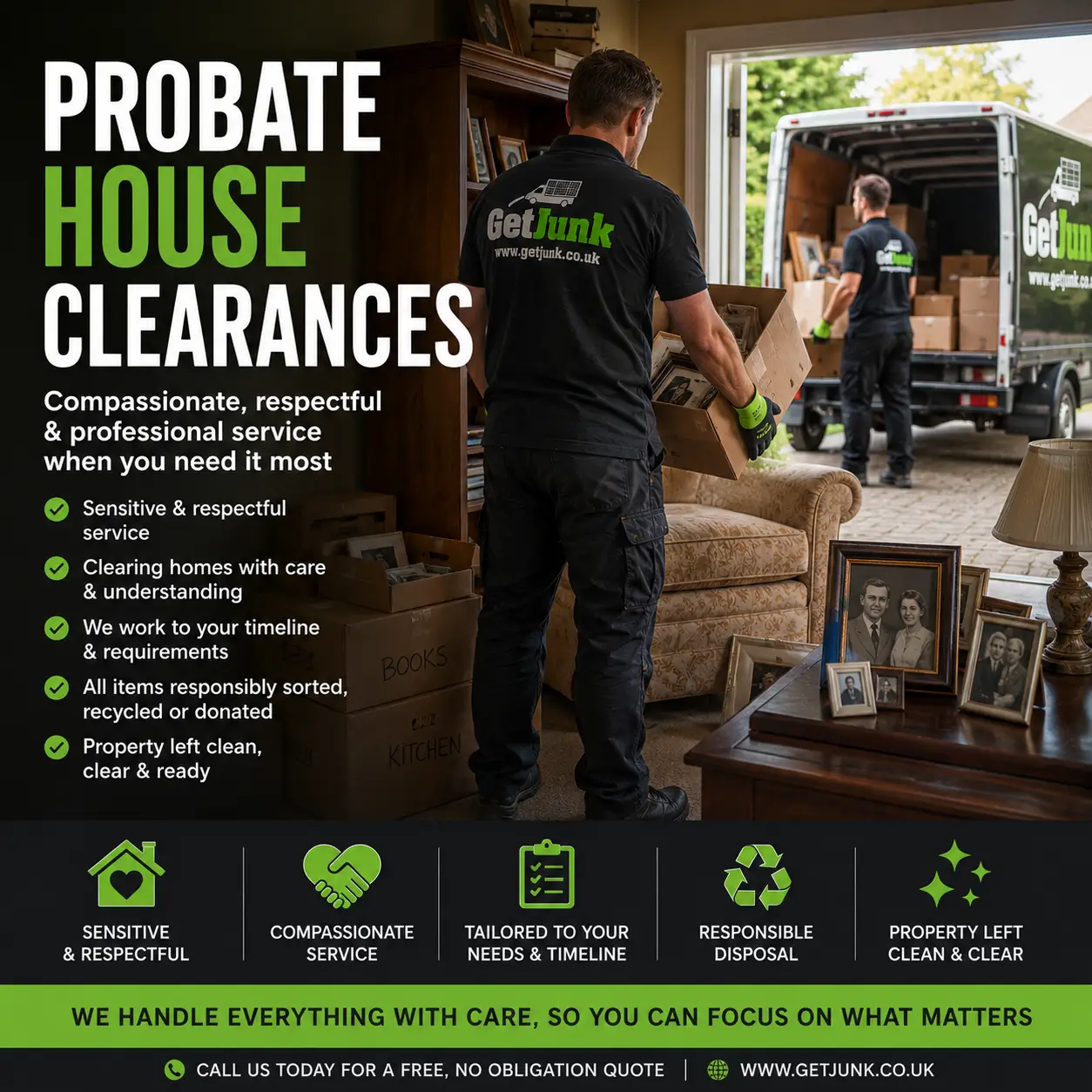 Probate house clearances