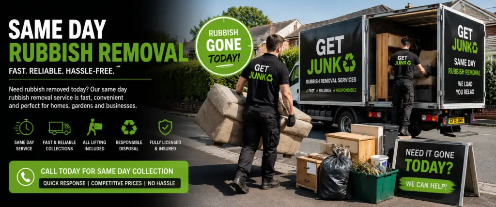 same day rubbish removal hertfordshire & bedfordshire
