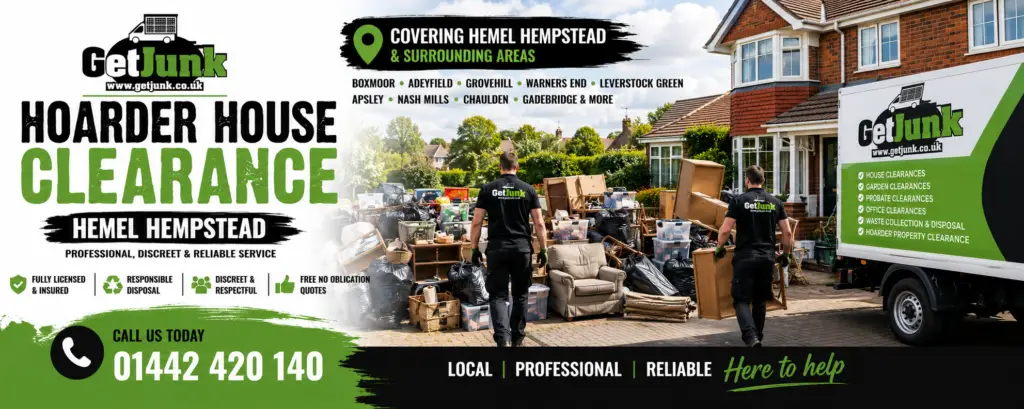 Hoarder house clearance Hemel Hempstead